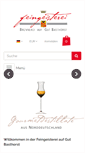 Mobile Screenshot of feingeisterei.de